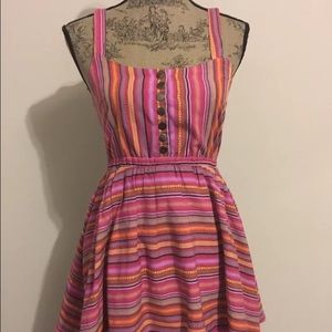 Pink Stripe Urban Outfitters Dress - sz small EUC